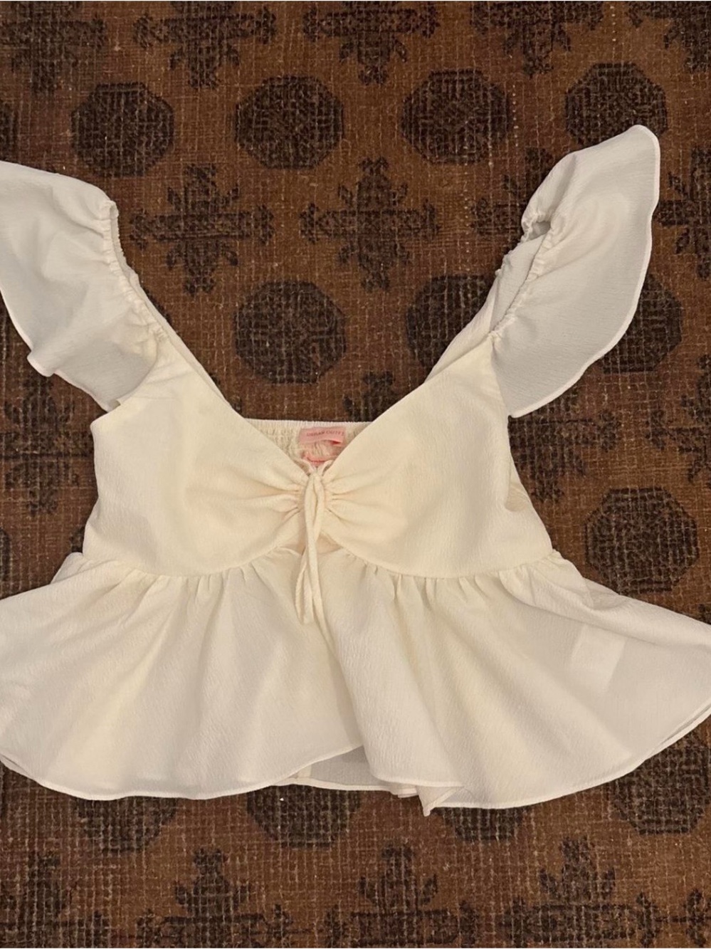 Urban outfitters Sierra Keyhole Babydoll blouse- Size S